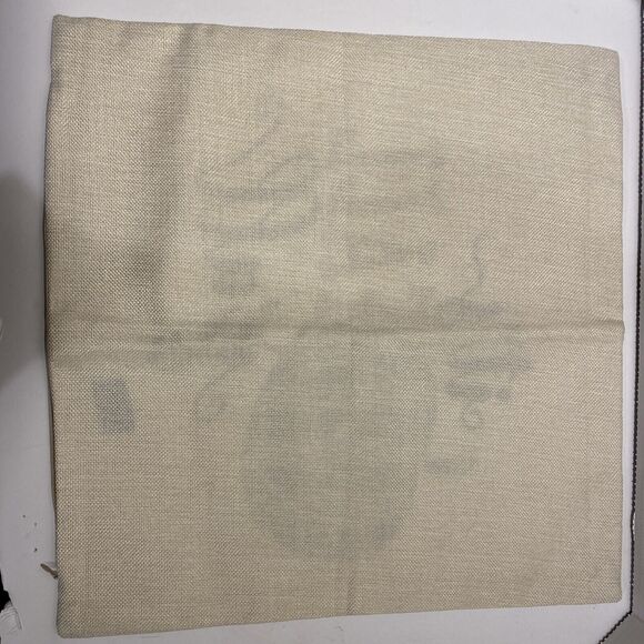 Pillow Cover 17"X17" "It's Fall Y'all" Zipper Closure - Pumpkin Graphic NWOT - Picture 5 of 5